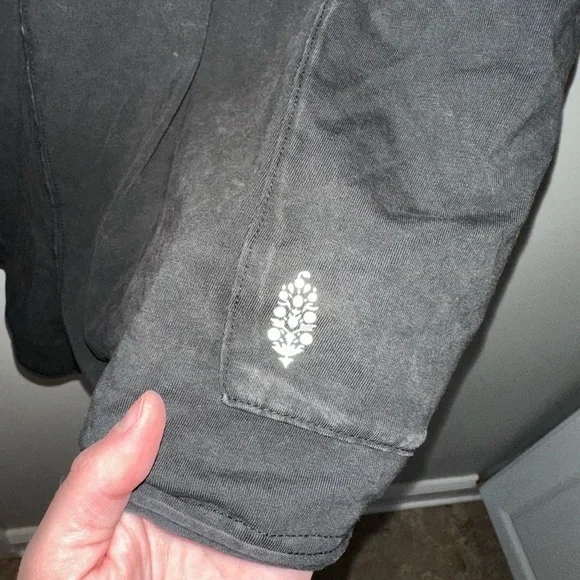 NWOT FP Movement Black Hot Shot Tee Romper - Picture 5 of 6